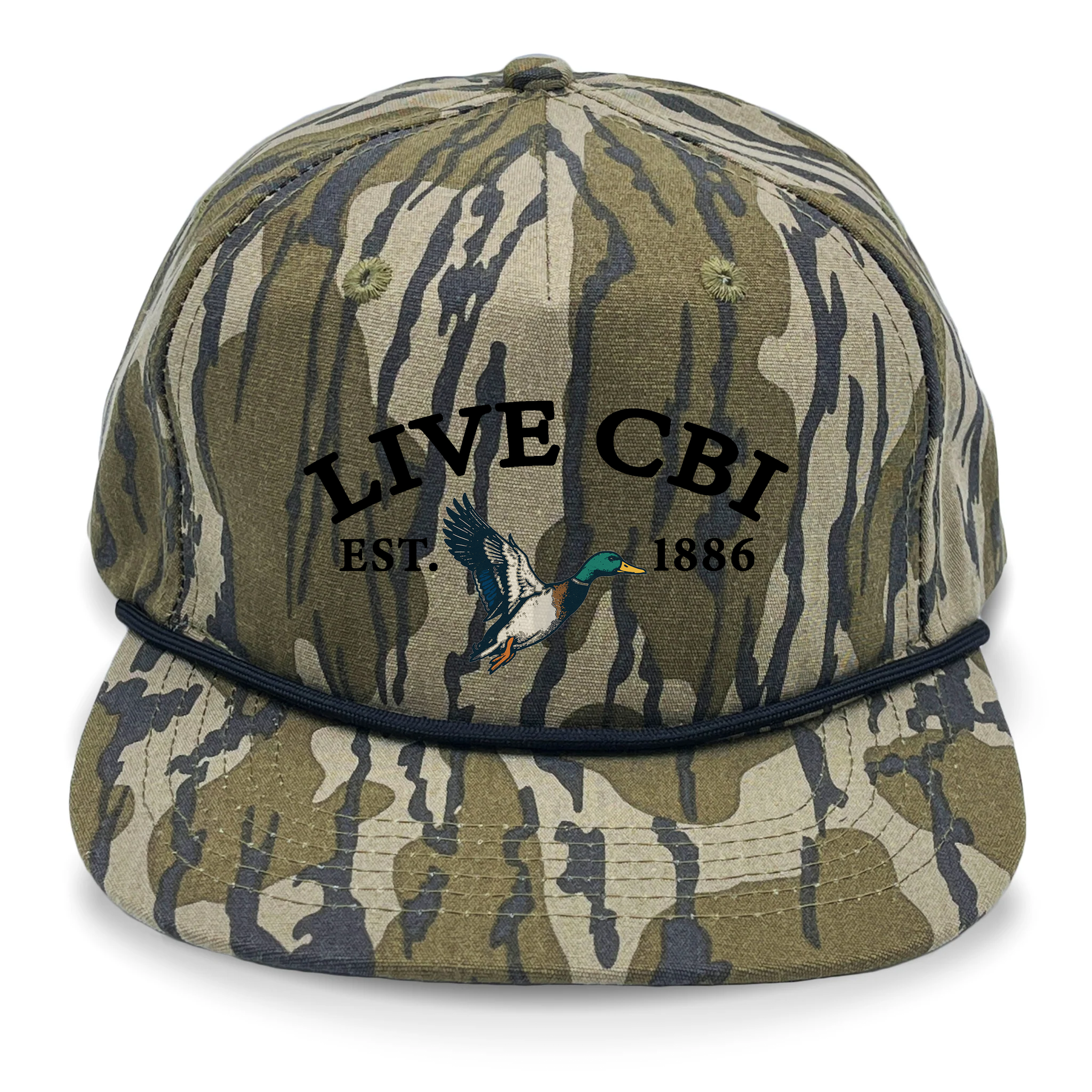 Live CBI Mallard Hat- Bottomland Rope